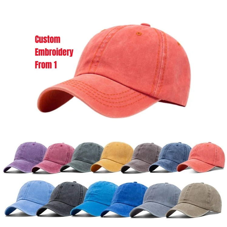 Printed Cotton Baseball Cap with 3D Embroidery Sports good Fashion Promotion Trucker