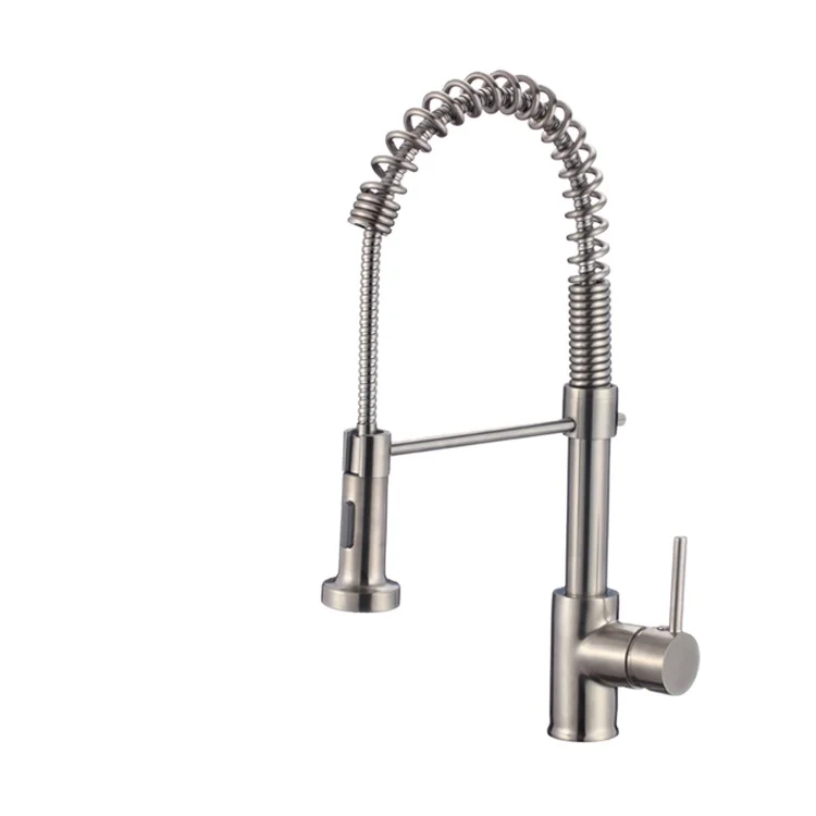 Nsf 1 Hole Deck Mounted Brass Kitchen Sink Water Mixer Tap Buy Brass