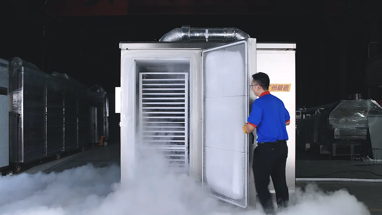 Jsgs8000l Liquid Nitrogen Seafood Flash Instant Quick Freeze Iqf