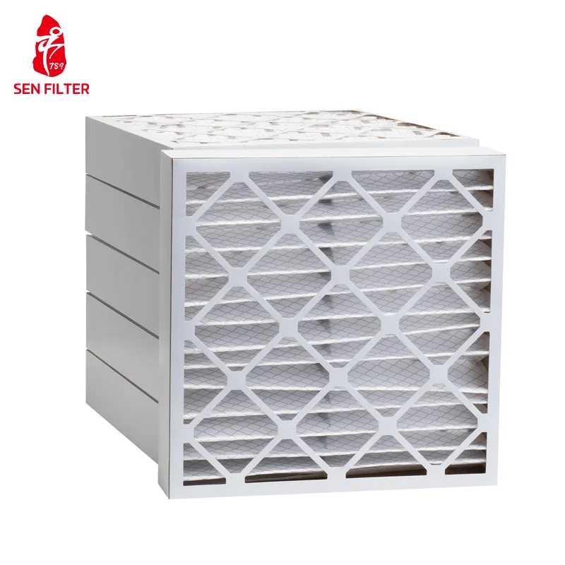 Customized Merv 6 8 11 13 14 15 Electrostatic Pleated Air Conditioner HVAC AC Furnace Air Filter Collapsible