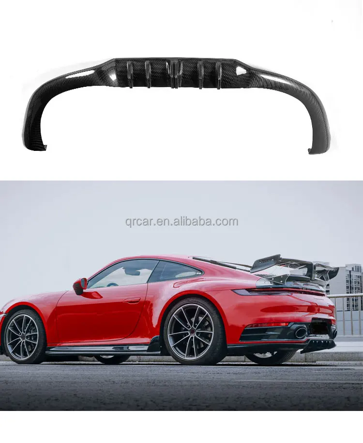 Techar Style Carbon Fiber Rear Diffuser Rear Spoiler For The New ...