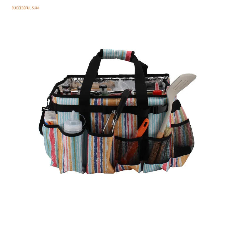 product premium insulated grocery bags picnic cooler bag large capacity reusable thermal food carrier tote insulation bag-7