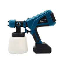 DIY21V Portable High-Pressure Airless Electric Lithium Paint Spray Gun Battery Operated Split Handheld Power Spray Guns