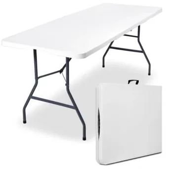 outdoor plastic folding tables wholesale white folding table Multipurpose portable picnic table