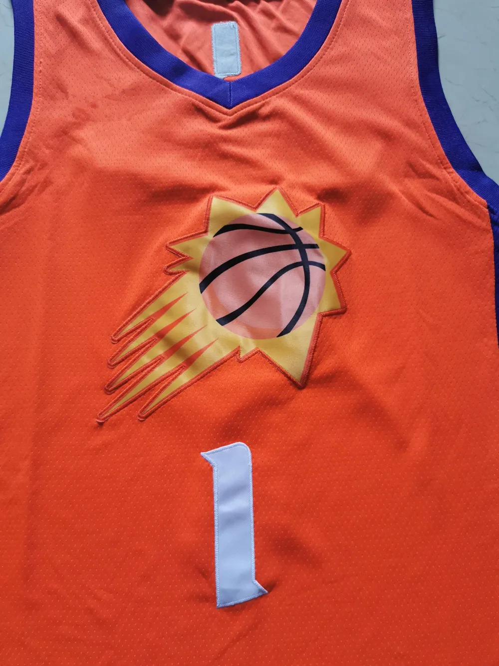 NBA_ Jersey Basketball''nba''Phoenix''Suns''Devin 1 Booker Deandre 22 Ayton  Chris 3 Paul Mesh Charles 34 Barkley Steve 13 Nash Jersey 