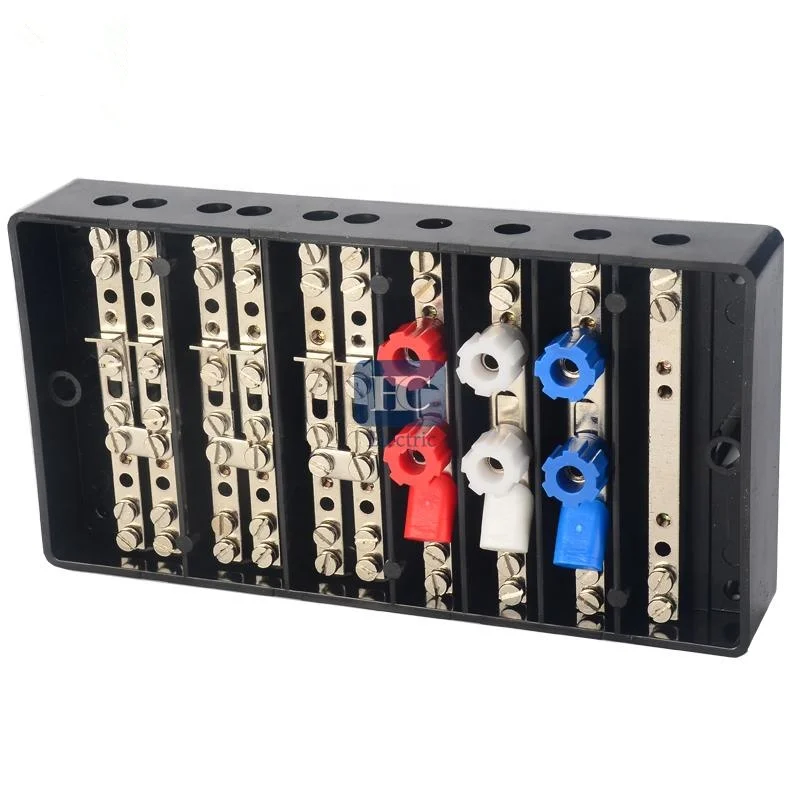 Electric Energy Metering Test Terminal Block and Junction Box 10 Way TTB Test Terminal Blocks, 550 V