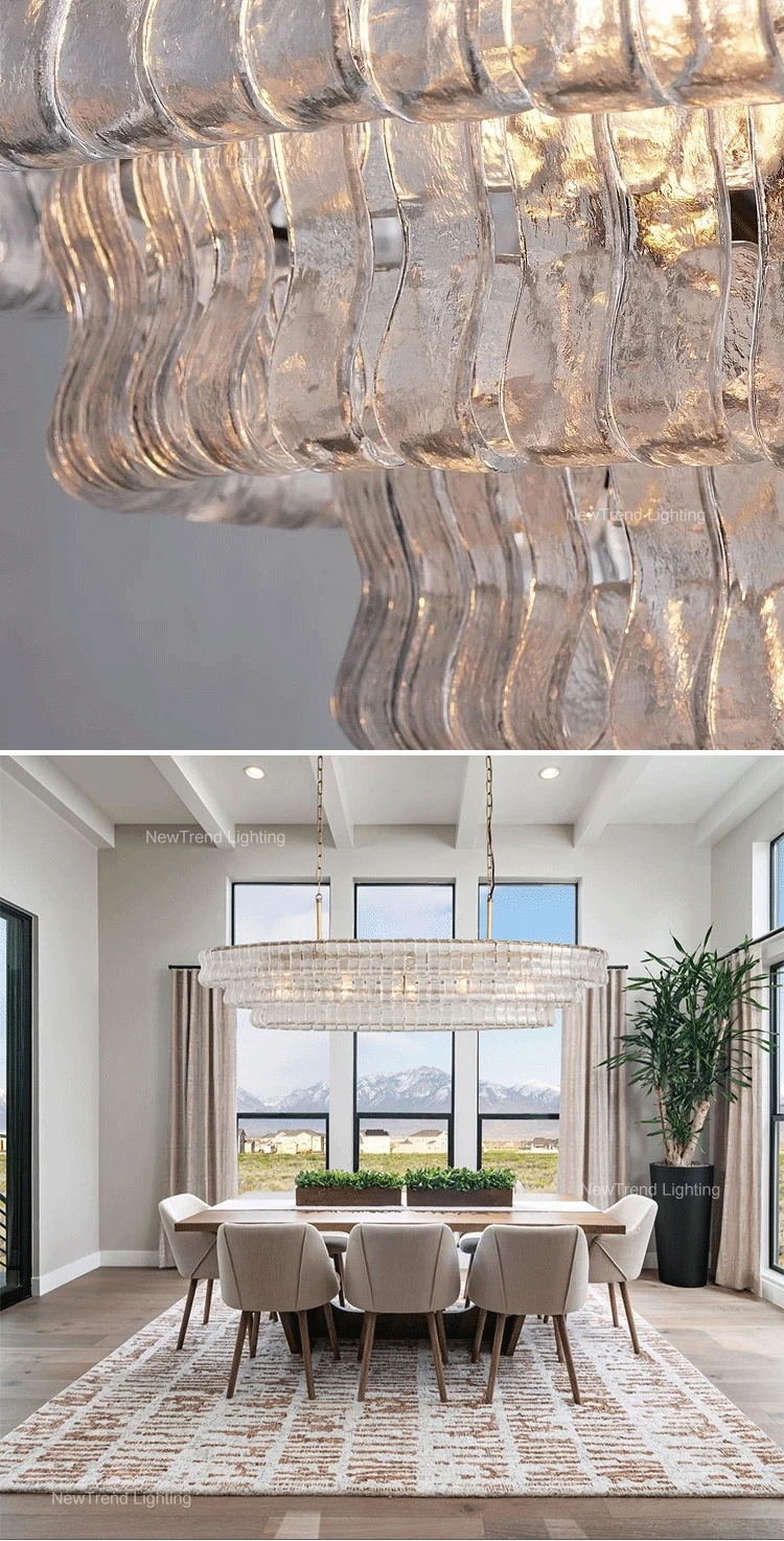 cpl 459 bespoke brass  glass lantern chandelier  custom high ceiling project lighting for hotel foyer glass chandelier-4