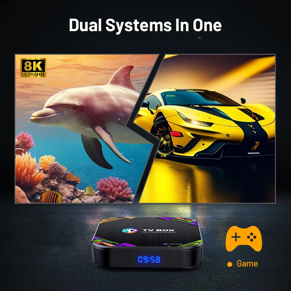 KINHANK TVBOX SUPERCONSOLE X8レトロゲームコンソール Super Console X8 Hybride $39,- Android Gaming EmuElec Box 😱 - YouTube
