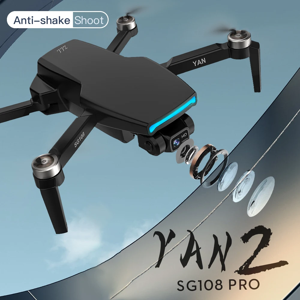 ZLL SG108 Pro Drone 4K UHD, Foldable, and Remote Control