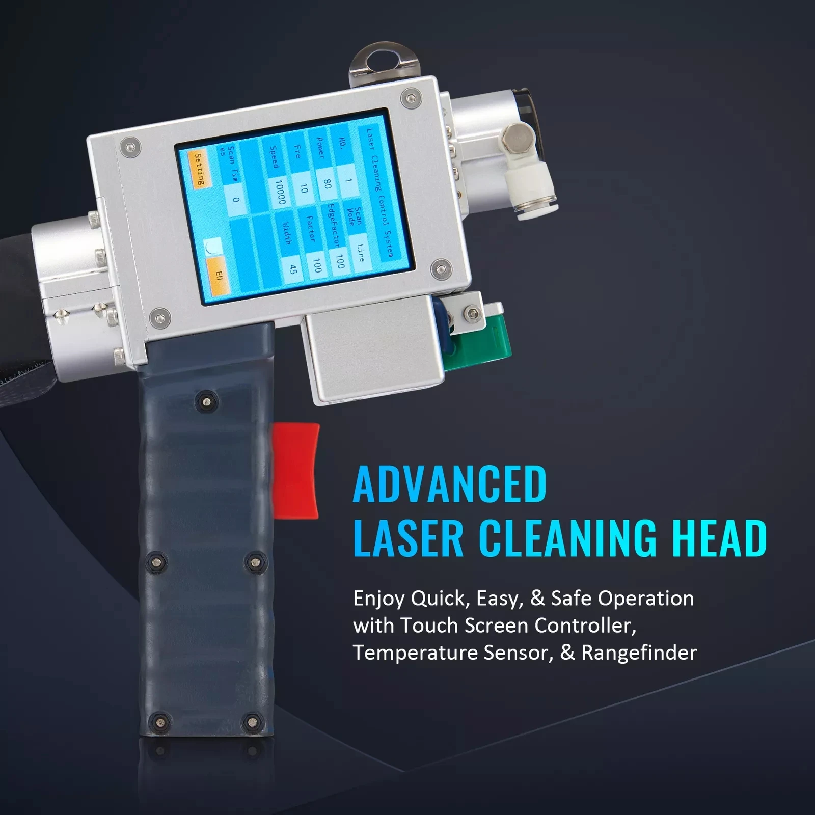 1500w 2000w 3000w Handheld Continuous Laser Cleaning Machine for Rust Paint Oil Removal Portable Laser Cleaner