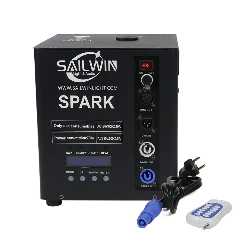 SW-Z700 500W Adjustable Cold Sparkler Machine for Events