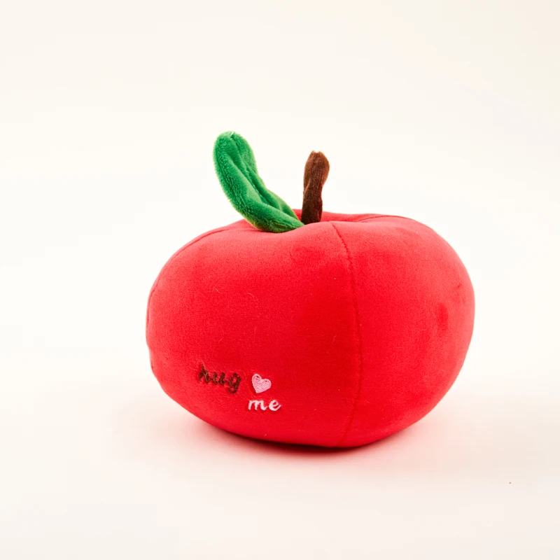 Small Apple Toy Fluffy Simulation Apple Plush toy Soft Fruit Apple