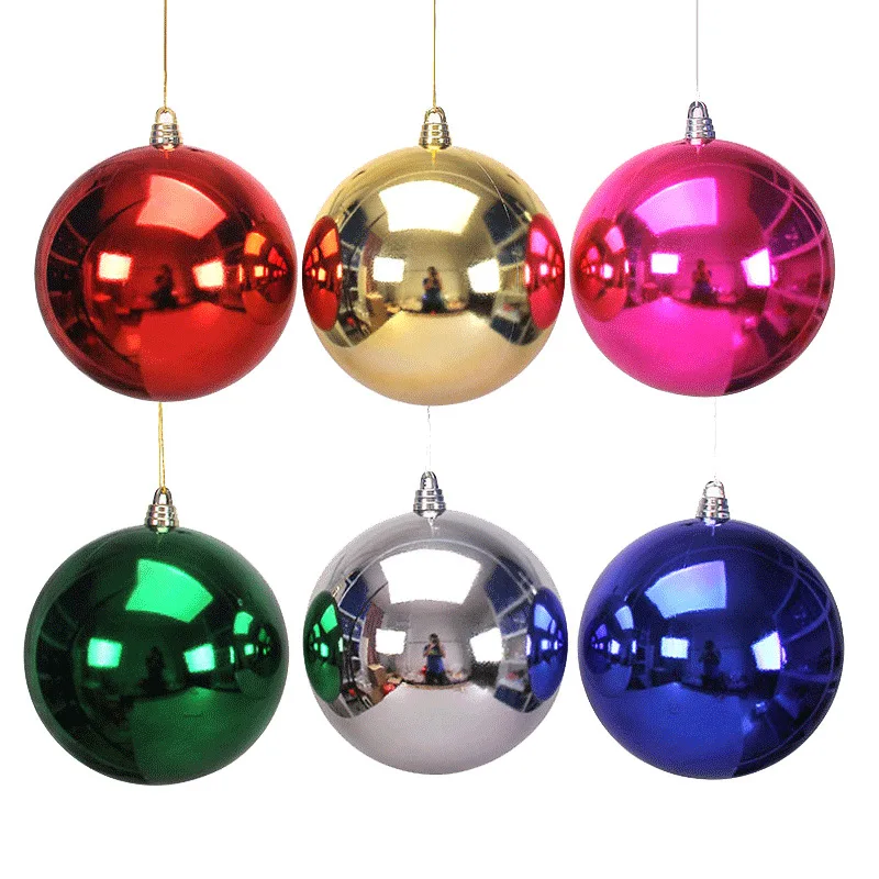 3/4/6/8/10/15/20/25/30/40/50cm Xmas Decoration Ornament Bauble Green ...