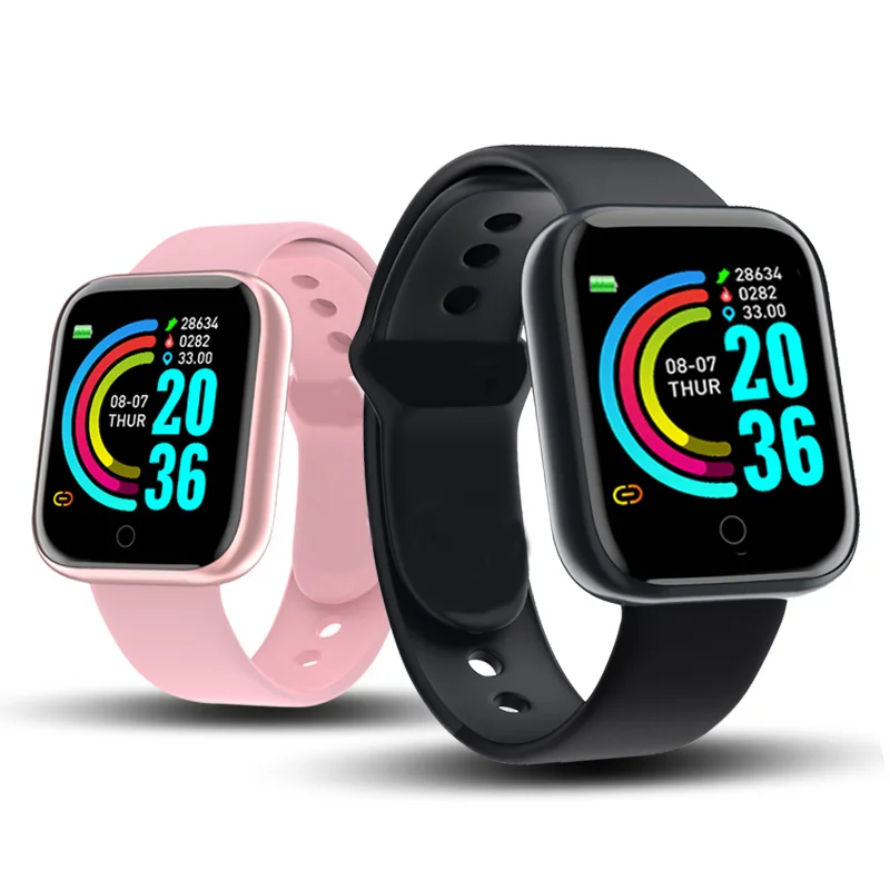 2021 лучшие продажи D20 смарт-браслет Y68 Fitpro APP пульсометр кровяное давление 1,44 дюйма Смарт-часы D20 BT Музыка