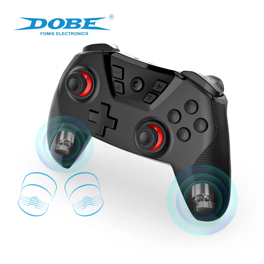 DOBE Factory Direct Supply BlueTooth Wireless Controller With Dual Motor Vibration for Nintendo Switch PC Game Accessories