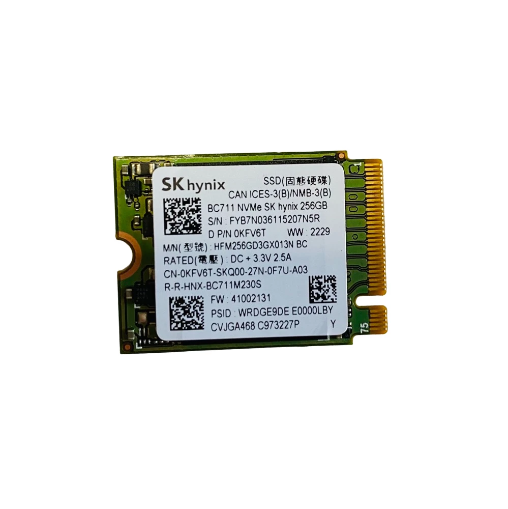 Sk Hynix Bc711 Nvme 256gb M.2 2230 Hfm256gd3gx013n Bc Oem Package - Buy ...
