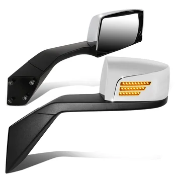 For 2004-2018 Volvo VN Series stripe signal Sequential LED Turn Signal Side Hood Mirror