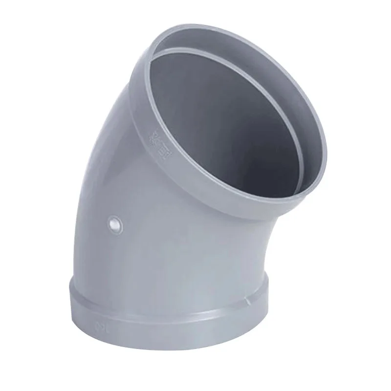 Заводская Прямая поставка ППС огнестойкий коленчатый пластиковый фитинг для Вентиляционных труб 110 мм 160
