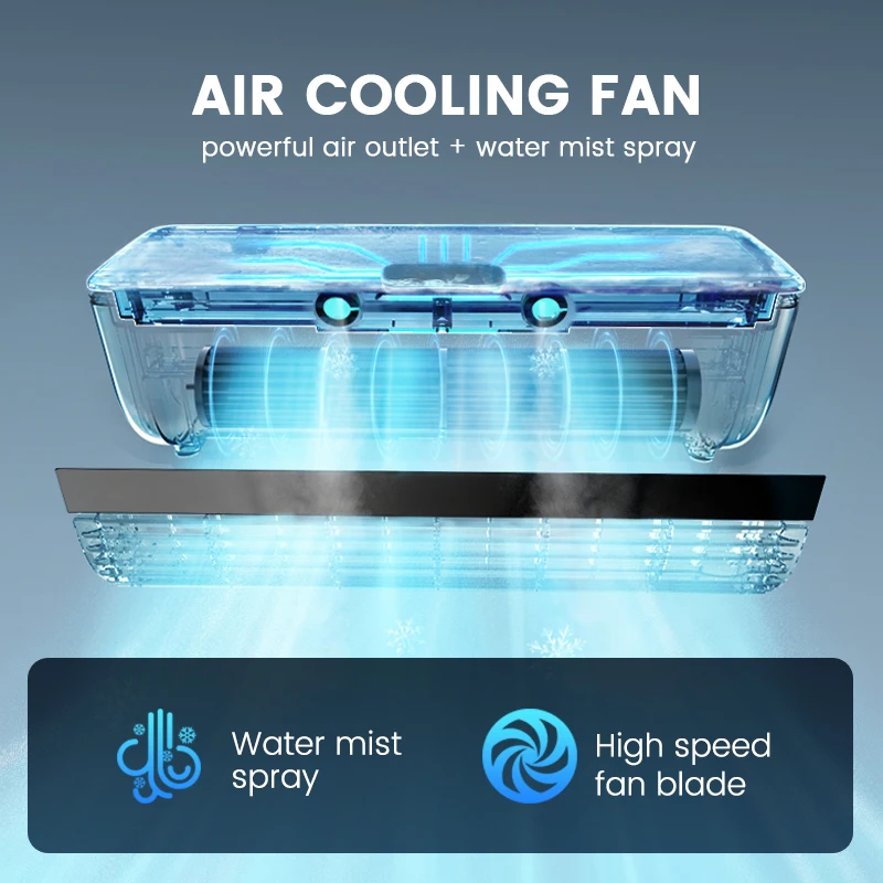 Alibaba.com: Korea New Design Mini USB Rechargeable Air Cooler Fan