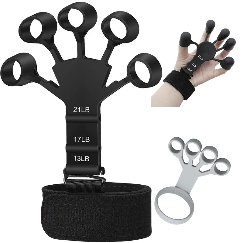 Finger Exerciser Hand Grip Strengthener Grip Strength Training 5 Finger product detail 1