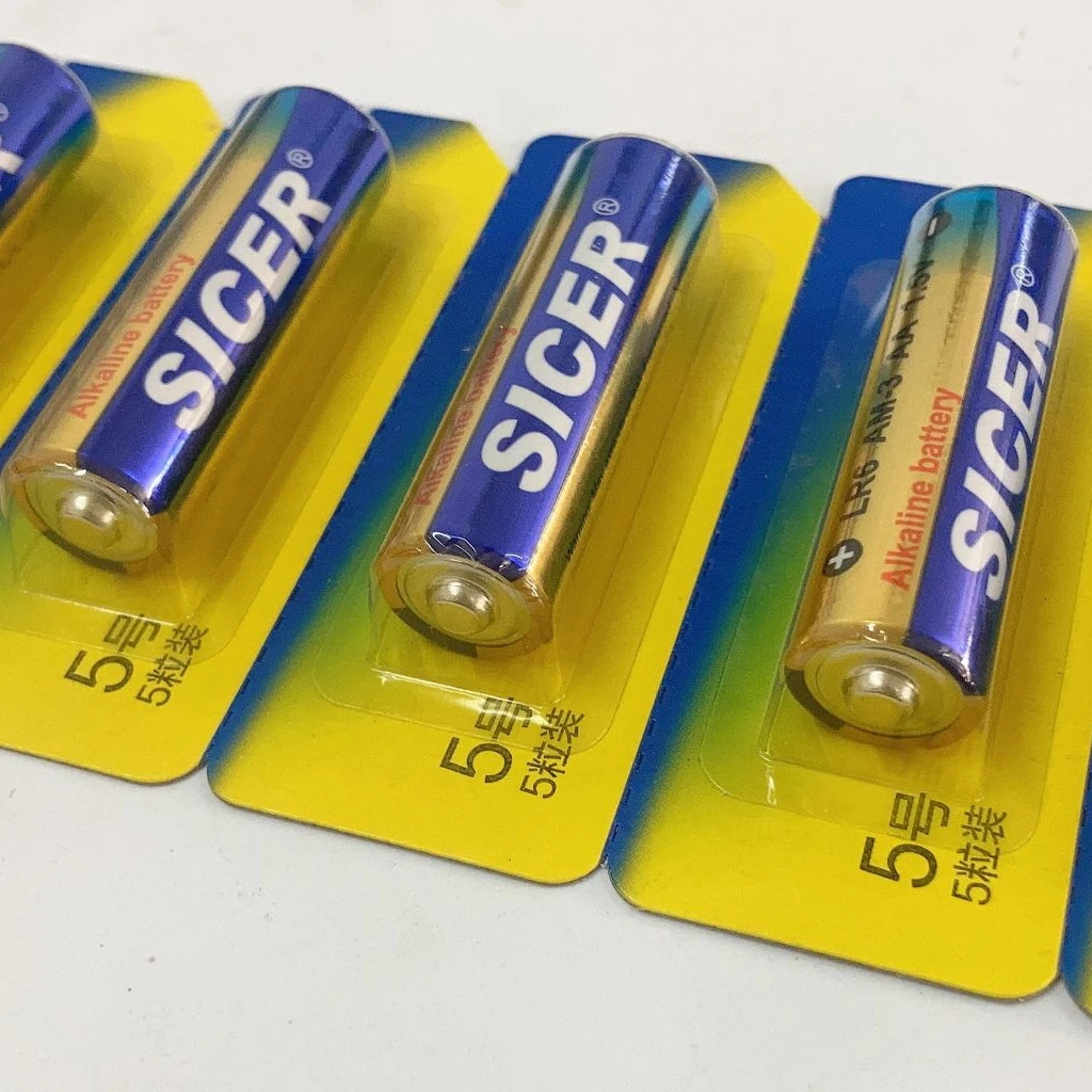 Manufacturer Popular 1.5v medical devices battery lr6 aa am3 alkaline batteries