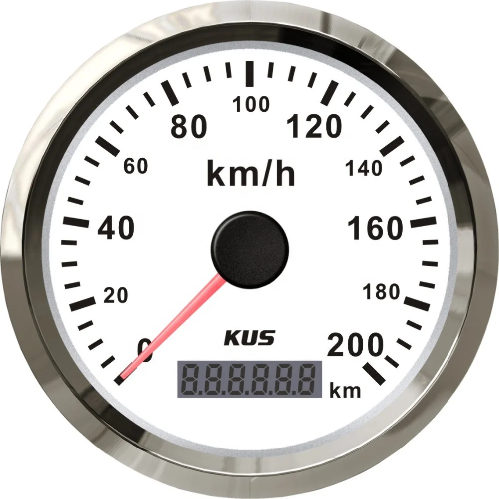 kompensere klamre sig Fremmedgørelse Wholesale Best Price!!! KUS GPS speedometer velometer 85mm 0-200km/h with  mating antenna white faceplate for car motorcycle KY08122 From m.alibaba.com
