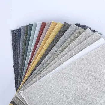 designer hemp canvas denim linen bamboo fiber sofa fabric for furniture textile
