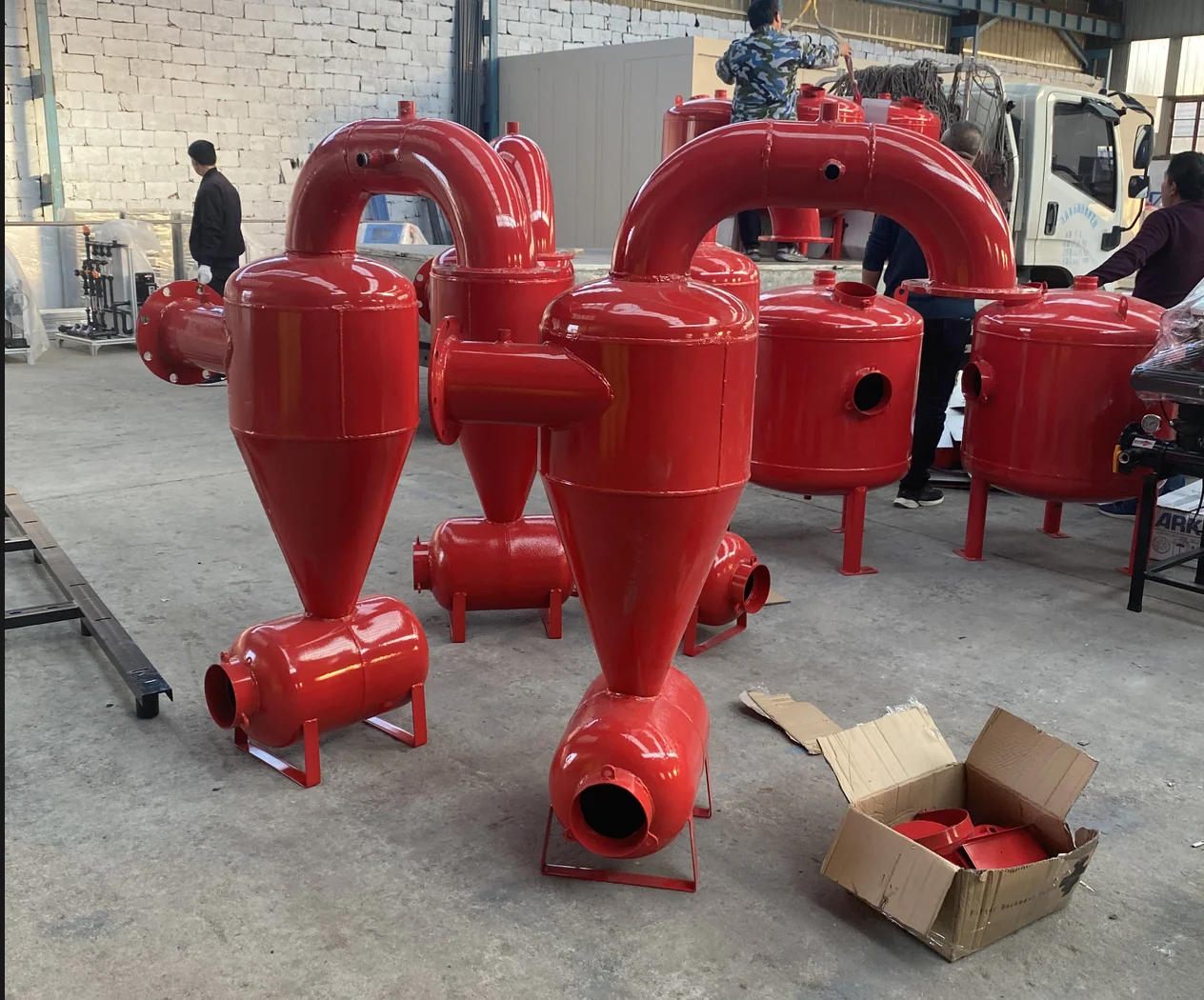 Agricultural Sand Filters Centrifugal Stainless Steel Sand Filter For