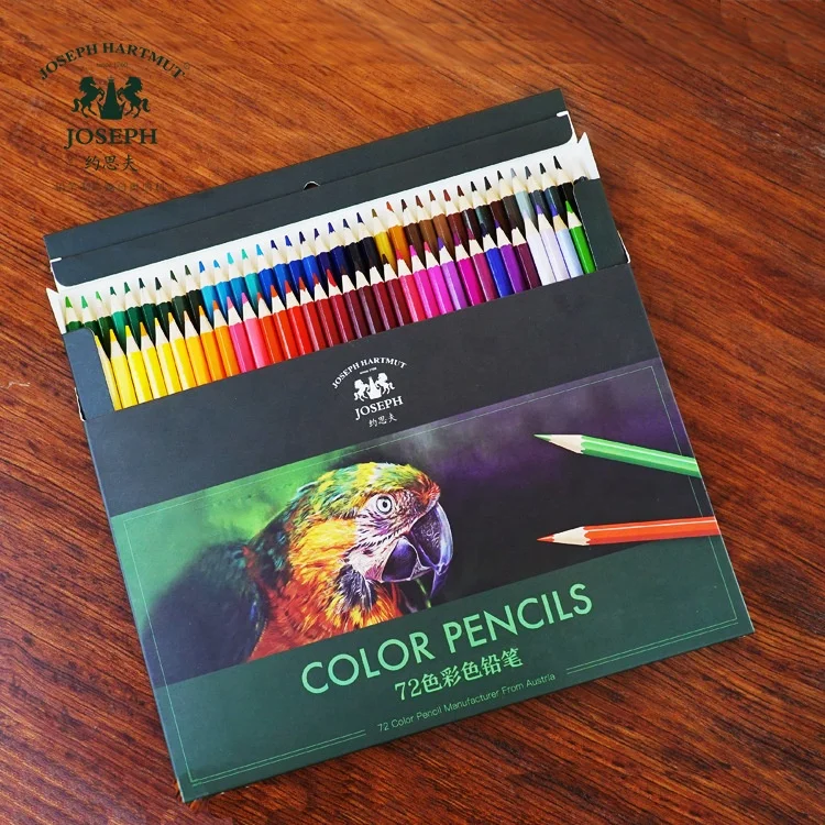 High Quality Eco Professional School Arts Drawing Oily 72 Color Pencil