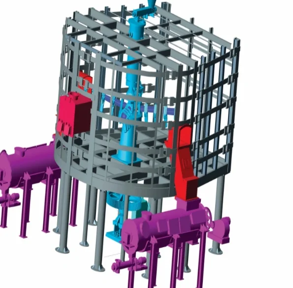 Mannheimm Process Sop Potassium Sulfate Fertilizer Making Equipments