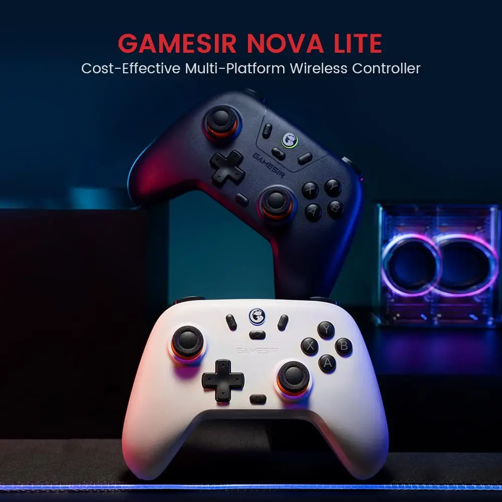 T4 Nova Lite BT Game Controller Wireless PC Version Wired Controller Supports Multi-platform Use, Game Controller