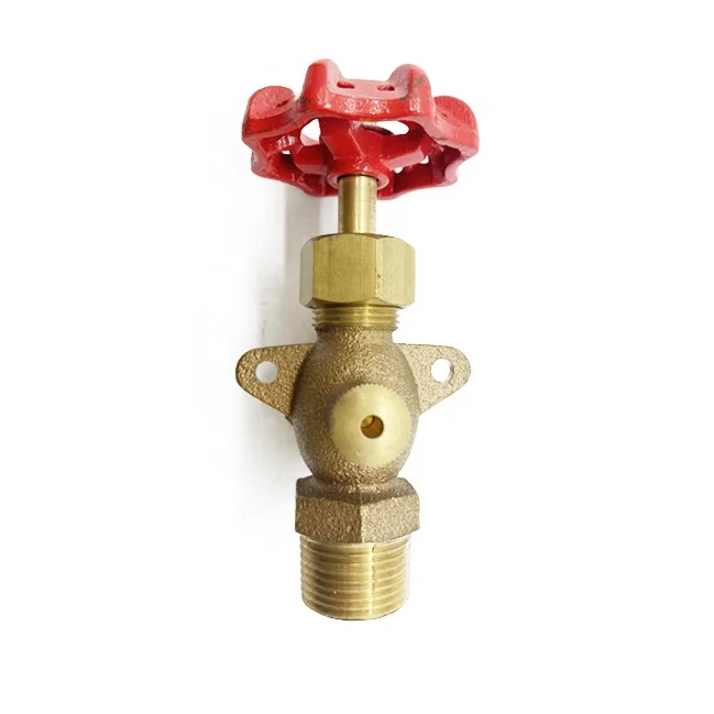 Green Valve High Quality Control Angle Needle Valve China Manufacture Water Flow Control Level Gauge Valve for Tube