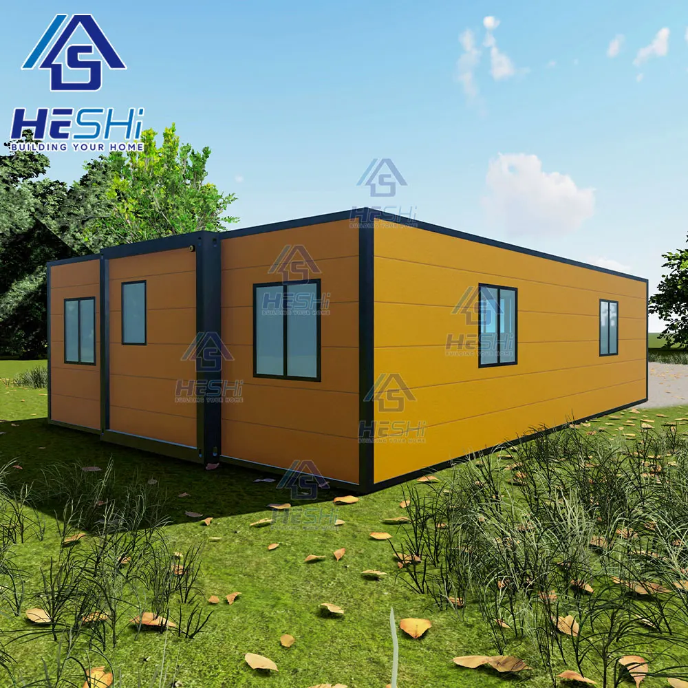Waterproof Prefabricated 40Ft 20Ft Expandable Container House Kitchen ...