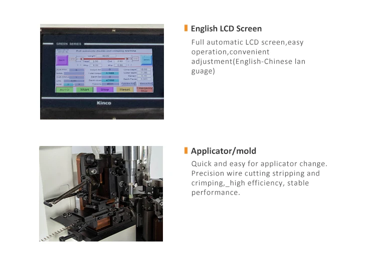 EW-715  Electric cable making machine mobile data wire making machine