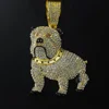 Ciondolo singolo per cane - Oro