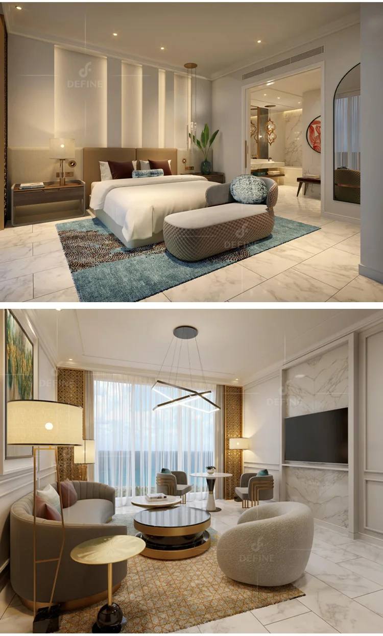 Picture of Luxury Design 5 Star Hotel Room - Hotel Furniture Set