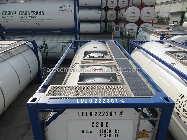 ISO Tank Shipping Container 500mm Low Profile Manlid Assembly - Durable ...