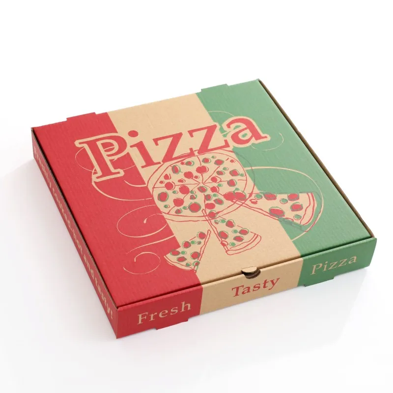 Wholesale Kraft Corrugated Octangle Shape Pizza Packaging Paper Box ...