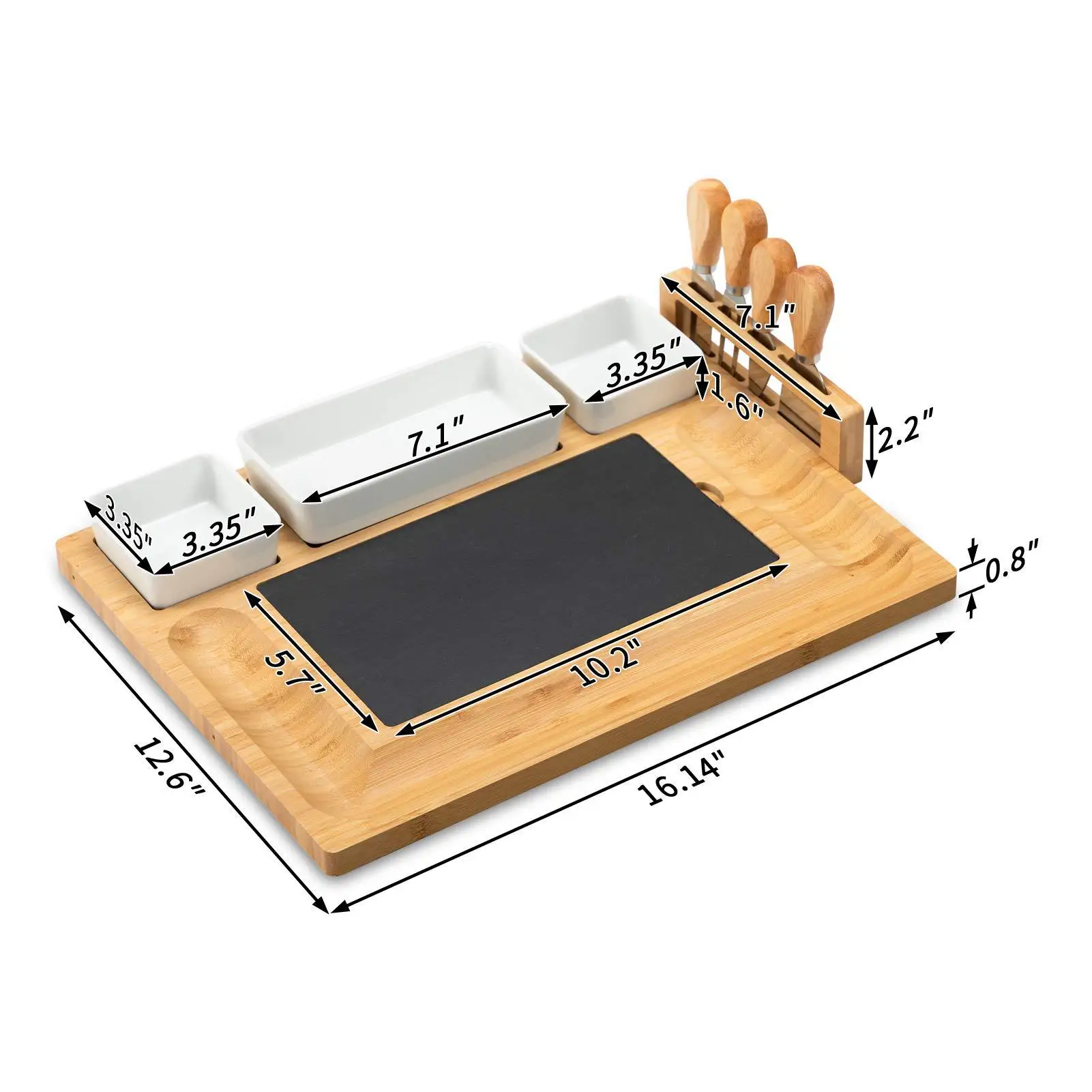 Kitchen Bamboo Multifunction Defrosting Chopping Blocks Bambus