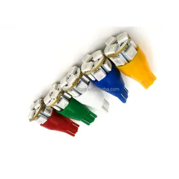 8 SMD Wedge T15  Pinball LED Flasher Light Bulb AC/DC12V 0.8W Pinball Game Machine Lights Bulb