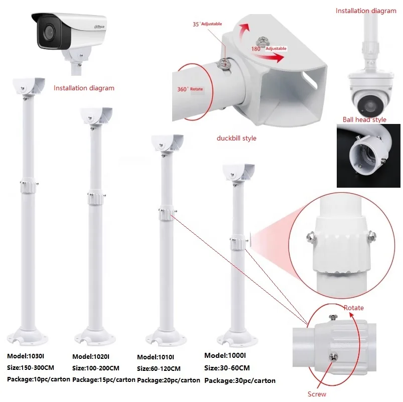 Universal Wall Mount Bracket for Projector CCTV Camera