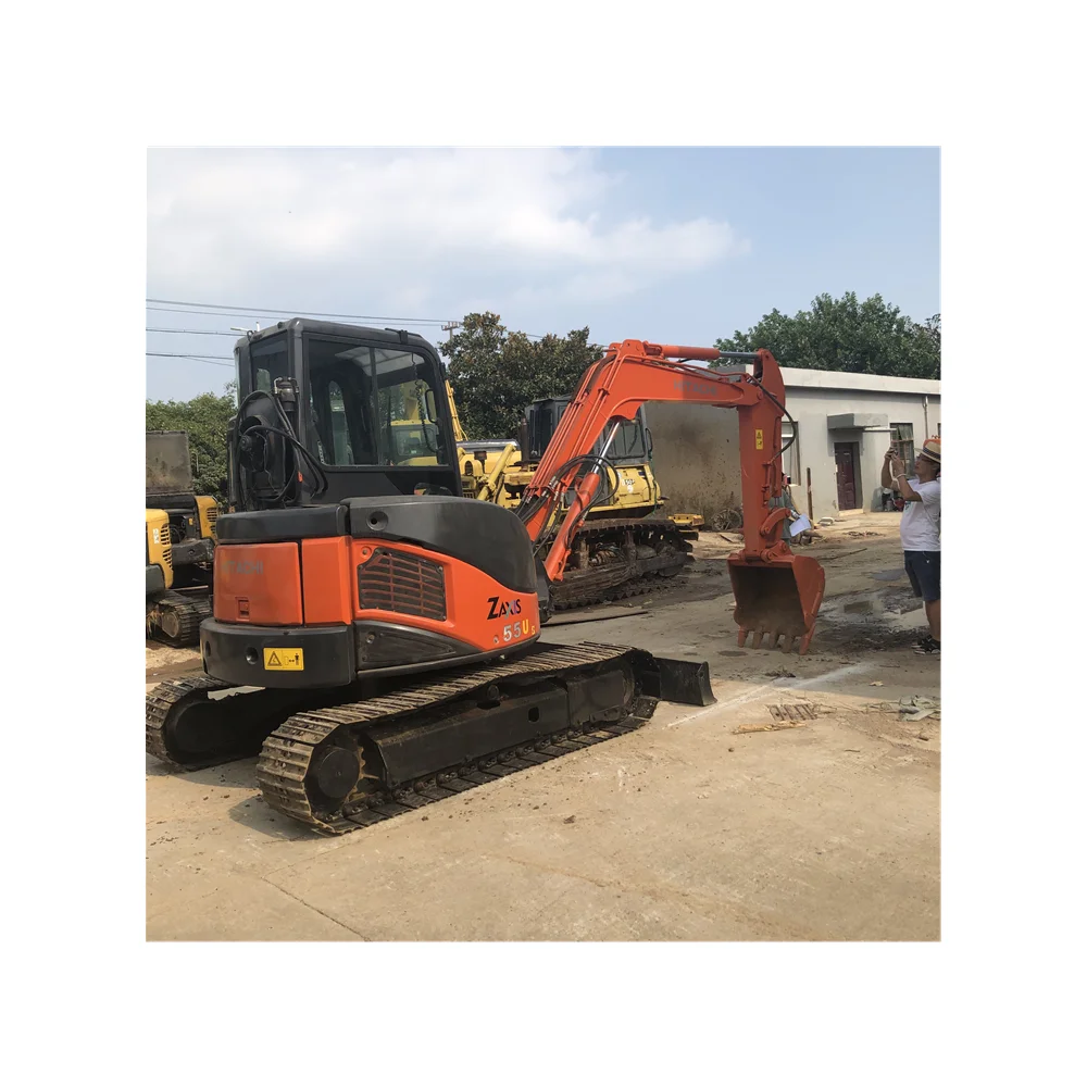 Used Discount All Original  Hitachii ZX55U ZX60 ZX70 Machinery Mini Crawler Excavator for Hot Sale