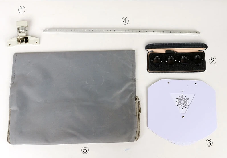 VT-5C Optical View Tester Portable Manual Phoropter Hot Sale Portable Vision Tester Portable Phoropter