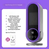 gray-purple, three-speed timing, remote control, two-temperature