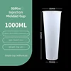Vaso individual esmerilado de 90 a 1000 ml