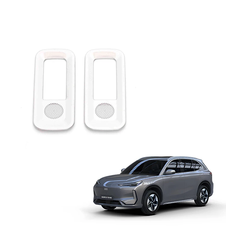 Penutup Speaker Dipasang Bumbung Belakang untuk Aksesori Geely EX5 Speaker Keluli Tahan Karat Penutup Bulatan Hiasan Aksesori Dalaman