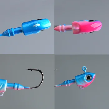 CHEERY Saltwater Fishing Jig Head 10g 15g 20g 25g 30g 35g 40g Heavy Lead Hook with Lead Jig Heads – Metal Jig – view 5