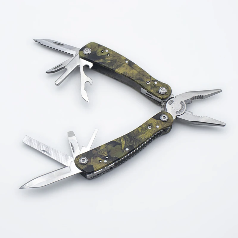 Customizable Outdoor Multifunctional Camping Tool with Saw File Screwdriver DIY Grade Blade for Outdoor Adventures