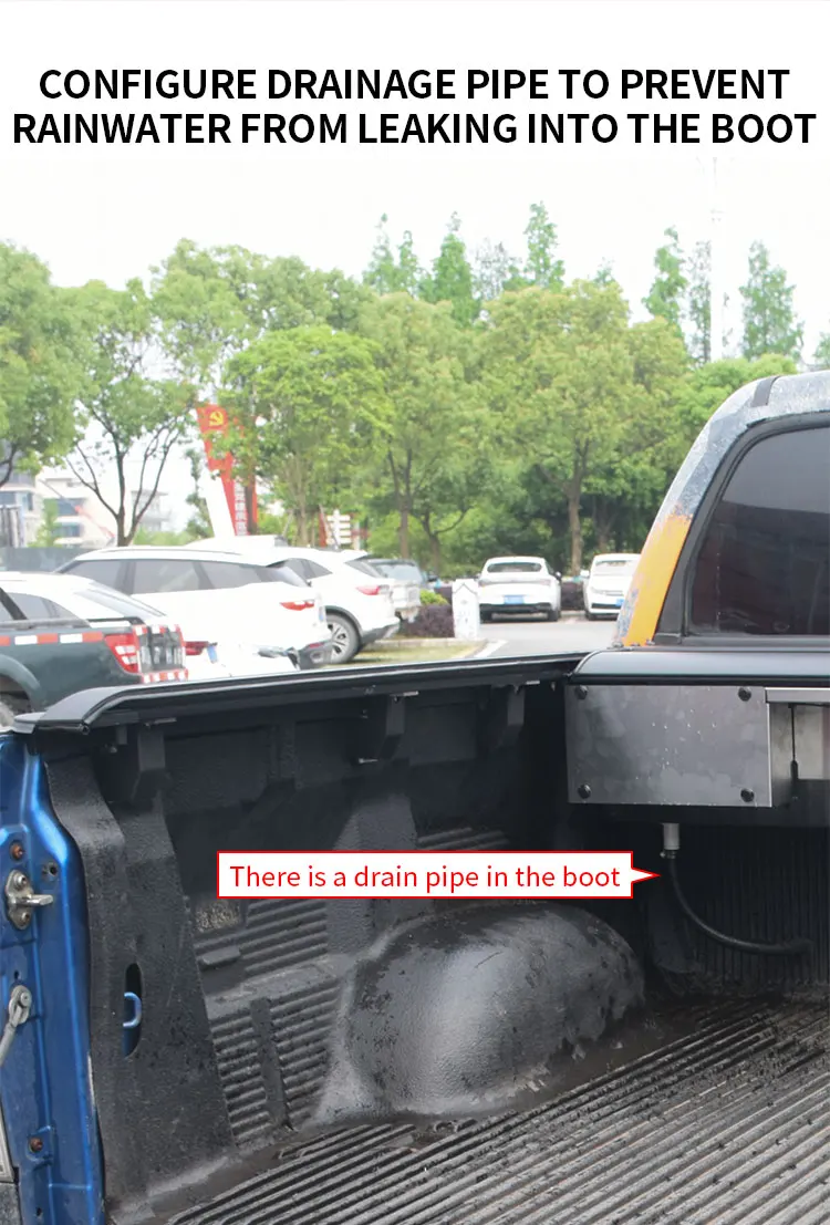 Factory Waterproof Electric Roller Shutter Cover Pickup Cover Bed for Ram 1500 Tonneau Cover Without Gantry Frame manufacture