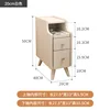 Madera maciza - blanco 20CM